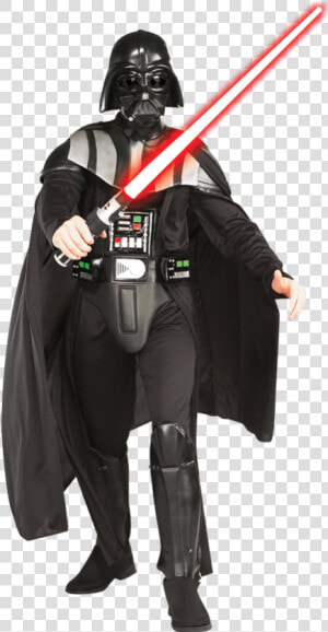 Deluxe Adult Darth Vader Costume   Star Wars  HD Png Download