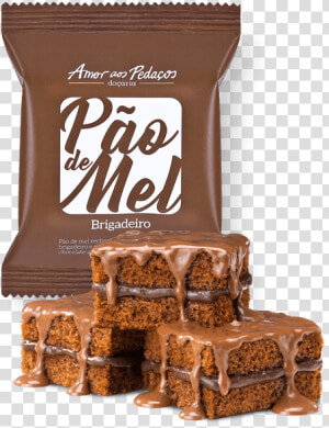 Pão De Mel Recheado Com Brigadeiro  HD Png Download