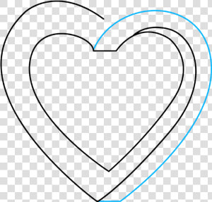 How To Draw Impossible Heart   Blueprint Registry  HD Png Download