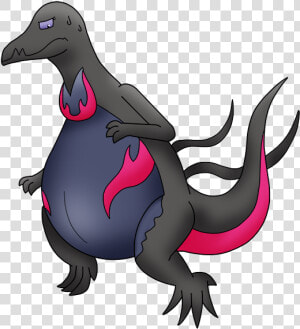 Preggy Salazzle   Pregnant Salazzle  HD Png Download