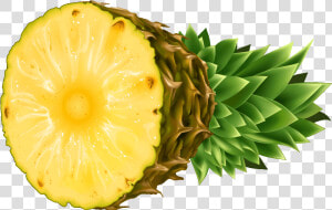 Pineapple Clip Art Free Free Clipart Image Clipartwiz   Pineapple And Coconut  HD Png Download