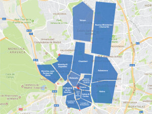 Madrid Neighborhoods  HD Png Download