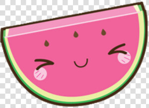 Youtube Sandia Kawaii  Kawaii Drawings  Cute Drawings    Cute Watermelon Transparent  HD Png Download