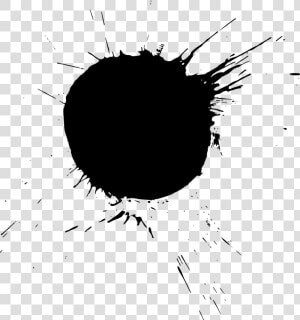 Graphic Black And White Download Grunge Circle Splash   Grunge Splash Png  Transparent Png