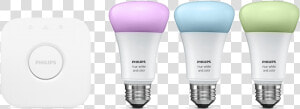 Philips Hue White And Color Ambiance Starter Kit V3   Philips Hue Starter Kit Png  Transparent Png