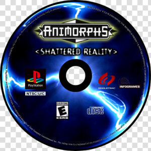 Animorphs Shattered Reality Ps1 Disc  HD Png Download