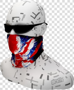 Head Multifunctional Headwear Union Flag Snood Bandana   Bandana Italy Flag  HD Png Download