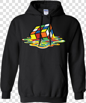 Melting Rubiks Cube Shirt   No Such Thing As A Fish Hoodie  HD Png Download