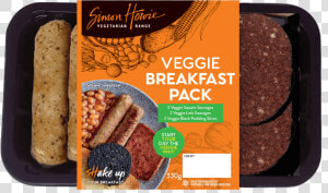 Veggie Breakfast Pack   Simon Howie Veggie Breakfast Pack  HD Png Download