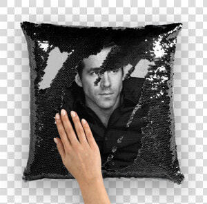 Ryan Reynolds ﻿sequin Cushion Cover  HD Png Download