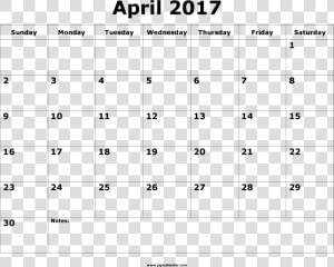 Transparent Empty Cornucopia Png   November Calendar 2017 With Notes  Png Download