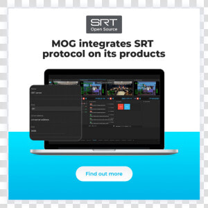 Home Highlight Mog Integrates Srt Protocol On Its Products   Electronics  HD Png Download