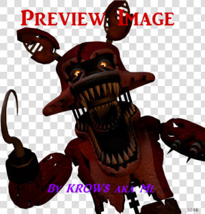 Nightmare Foxy Png Transparent Images   Sfm Fnaf Foxy Walking Animation  Png Download