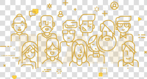 Transparent Yellow Lab Clip Art   Different Types Of Teams Cartoon  HD Png Download