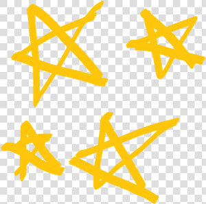 Collection Of Free Stars   Yellow Stars Drawing Transparent  HD Png Download