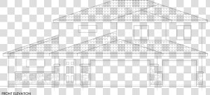 Hillside Elevation Salisbury Homes   Technical Drawing  HD Png Download