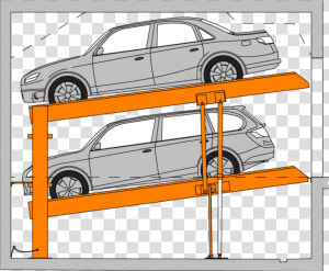 Parking Lot Clipart Transparent   Klaus Multiparking 2078i 185  HD Png Download