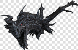 Skyrim Dragon Alduin Png   Png Download   Alduin Skyrim No Background  Transparent Png