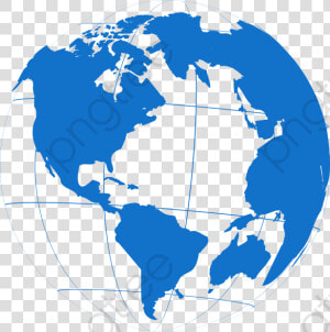 Globe Png Blue   Estee Lauder North America Region  Transparent Png