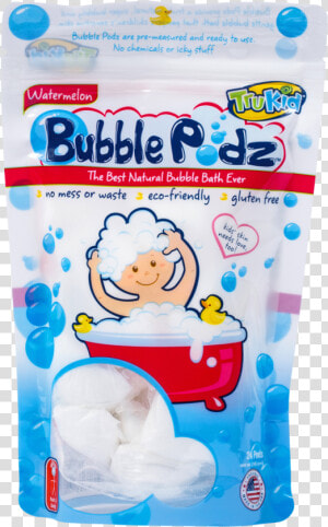 Trukid Bubble Podz Eczema Care Bubble Bath Podz  HD Png Download