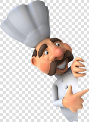 Cocinero Png   Png Download   Cartoon Chef Transparent Background  Png Download