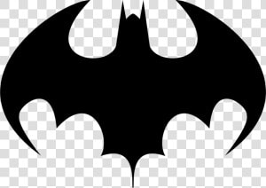 Batman Joker Logo Bat signal Silhouette   Batman Silhouettes  HD Png Download