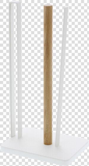 Yamazaki S Standing Paper Towel Holder With Wooden   Plywood  HD Png Download