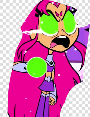 Teen Titans Starfire Mad Clipart   Png Download   Teen Titans Starfire Mad  Transparent Png