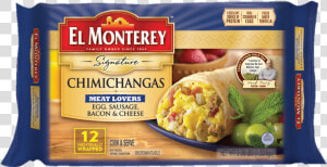 Meat Lovers Breakfast Chimichangas   Risotto  HD Png Download