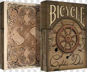 Bicycle Captains Deck Playing Cards   Bicycle Playing Cards Captains Deck  HD Png Download