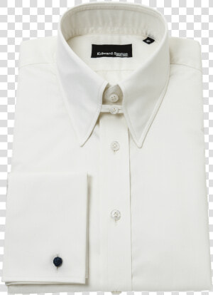 Folded Formal Shirt White  HD Png Download