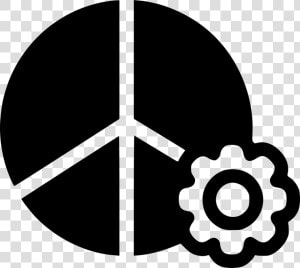 Peace Sign Settings   Peace Symbols  HD Png Download