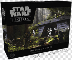 Star Wars Legion Imperial Bunker Battlefield Expansion  HD Png Download