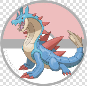 Lagiacrus Feraligatr  HD Png Download