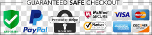 Guaranteed Safe Checkout Badge   Png Download   Guaranteed Safe Checkout Badge  Transparent Png