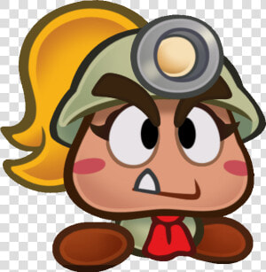 Nintendo Fanon Wiki   Goombella Paper Mario The Thousand Year Door Characters  HD Png Download