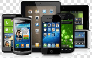 Tablets And Smartphones   Various Smart Phones  HD Png Download