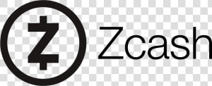 Black Horizontal Zcash Logo   Circle  HD Png Download