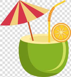 Coconut Clipart Coconut Drink   Coconut Juice Cartoon  HD Png Download