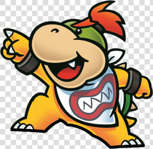 Bowser Jr Paper Mario   Bowser Jr 2d Artwork  HD Png Download