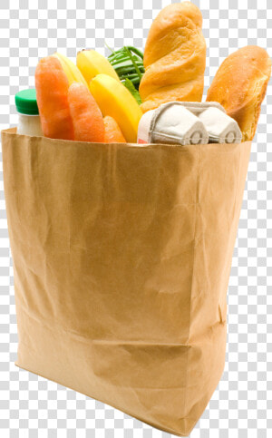 Food Bag Png Free Commercial Use Images   Bag Of Food Png  Transparent Png