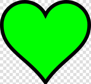 Green Heart Clip Art   Green Heart Shape Clipart  HD Png Download