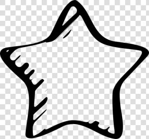 Star Sketched Favourite Symbol   Star Sketch Png  Transparent Png