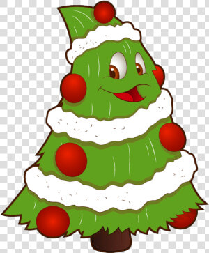 Transparent Funny Small Christmas Tree Png Clipart   Funny Christmas Tree Clipart  Png Download