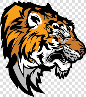 Mascot Vector Tiger   Shiv Sena Logo Tiger  HD Png Download