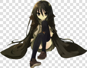 Anime Girl Black Hair Png Vector Library Library   Artbook Shakugan No Shana  Transparent Png