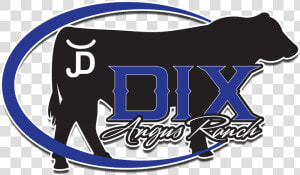 Dix Angus   Angus Ranch Logo  HD Png Download