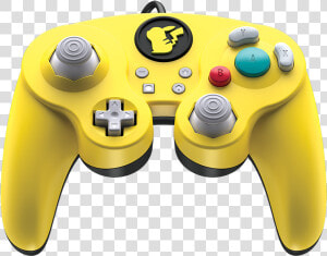 Switch Gamecube Controller Review   Nintendo Switch Gamecube Controller Pikachu  HD Png Download