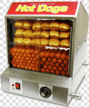 Hot Dog Steamer bun Warmer   Hot Dog  HD Png Download