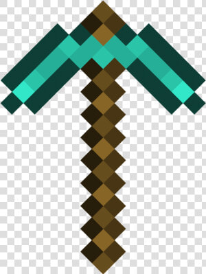 Minecraft Diamond Pickaxe Png   Png Download   Minecraft Pickaxe Transparent Background  Png Download